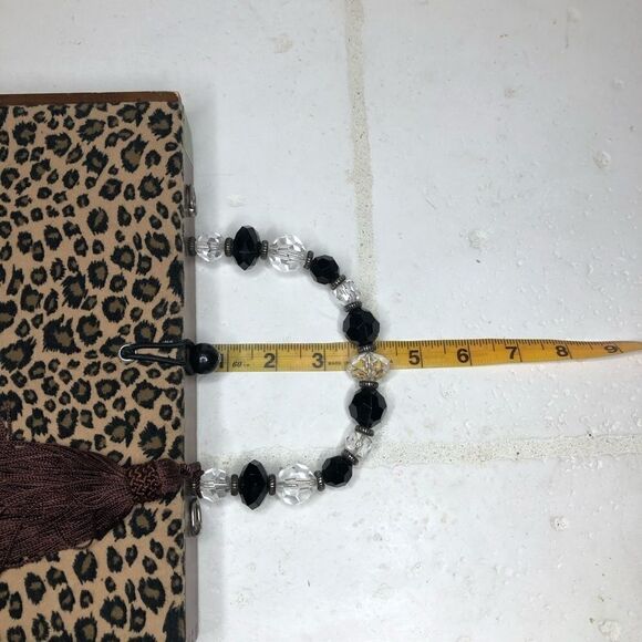 La Montana Cuban cheetah print cigar Box Purse - Picture 7 of 13